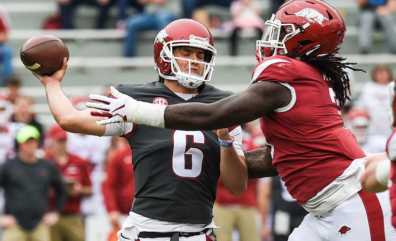 HOGS: QBs ready to battle; more notes