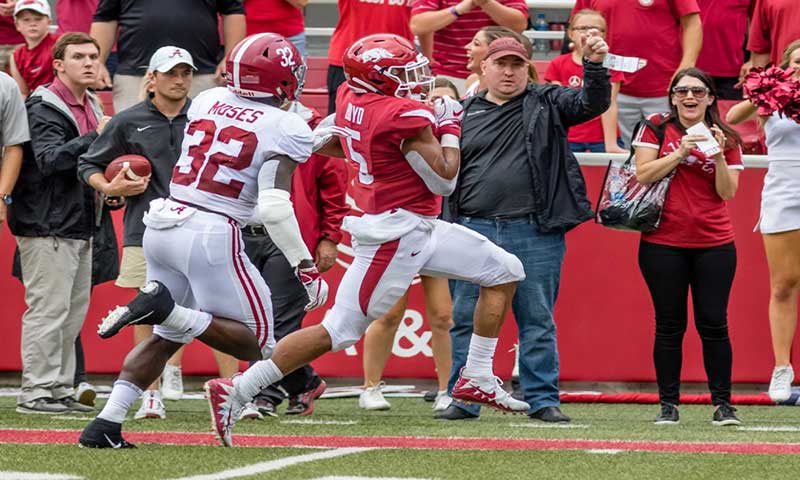 HOGS:  tight ends emerge; notes