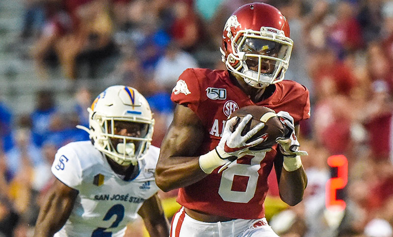 HOGS: Receivers finally healthy; notes