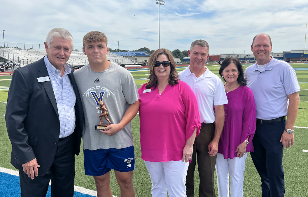 First Community Bank Scholar Athlete of the Week- Valley View OG Hayden Ross