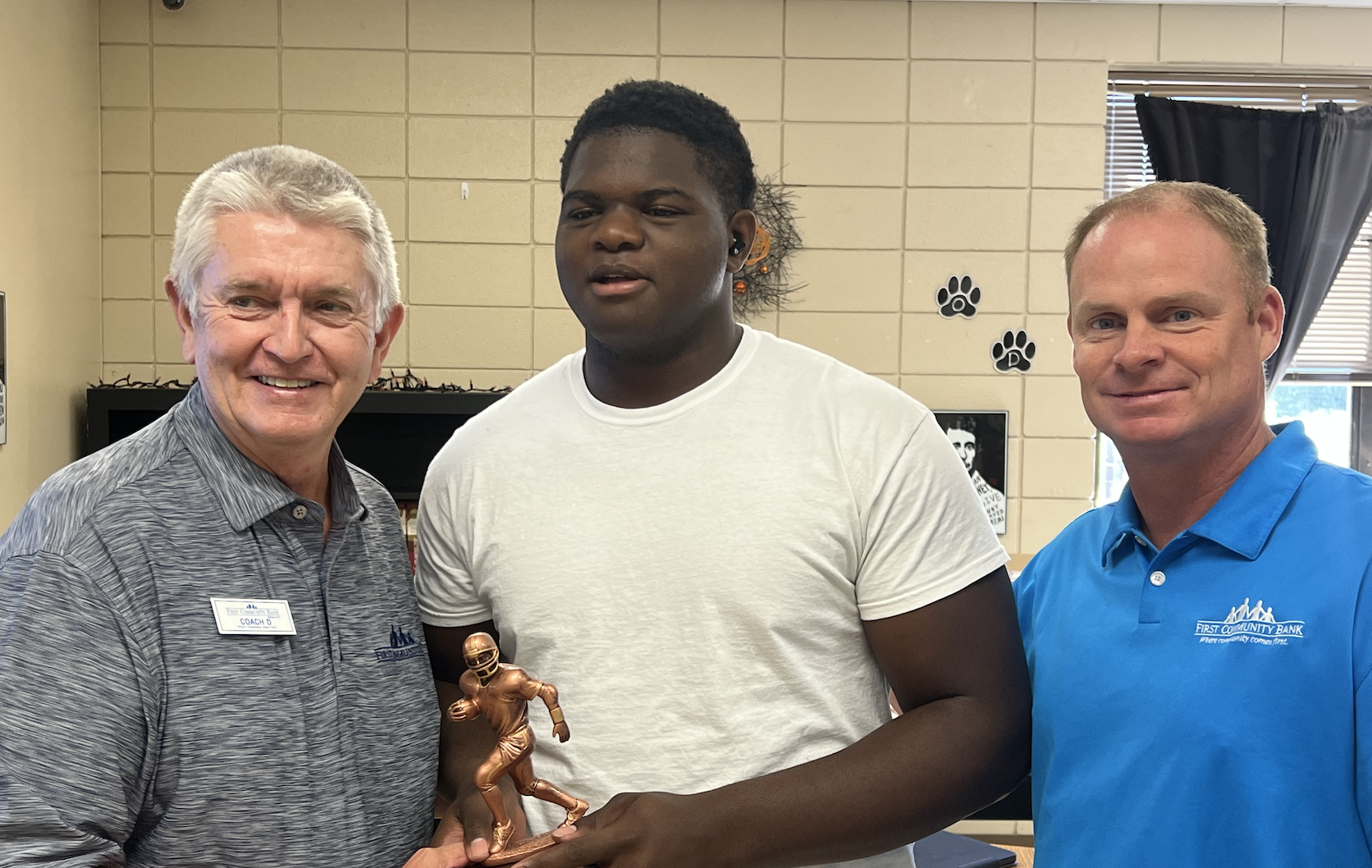 First Community Bank Scholar Athlete of the Week: Newport RG/DE Tyler Ridley