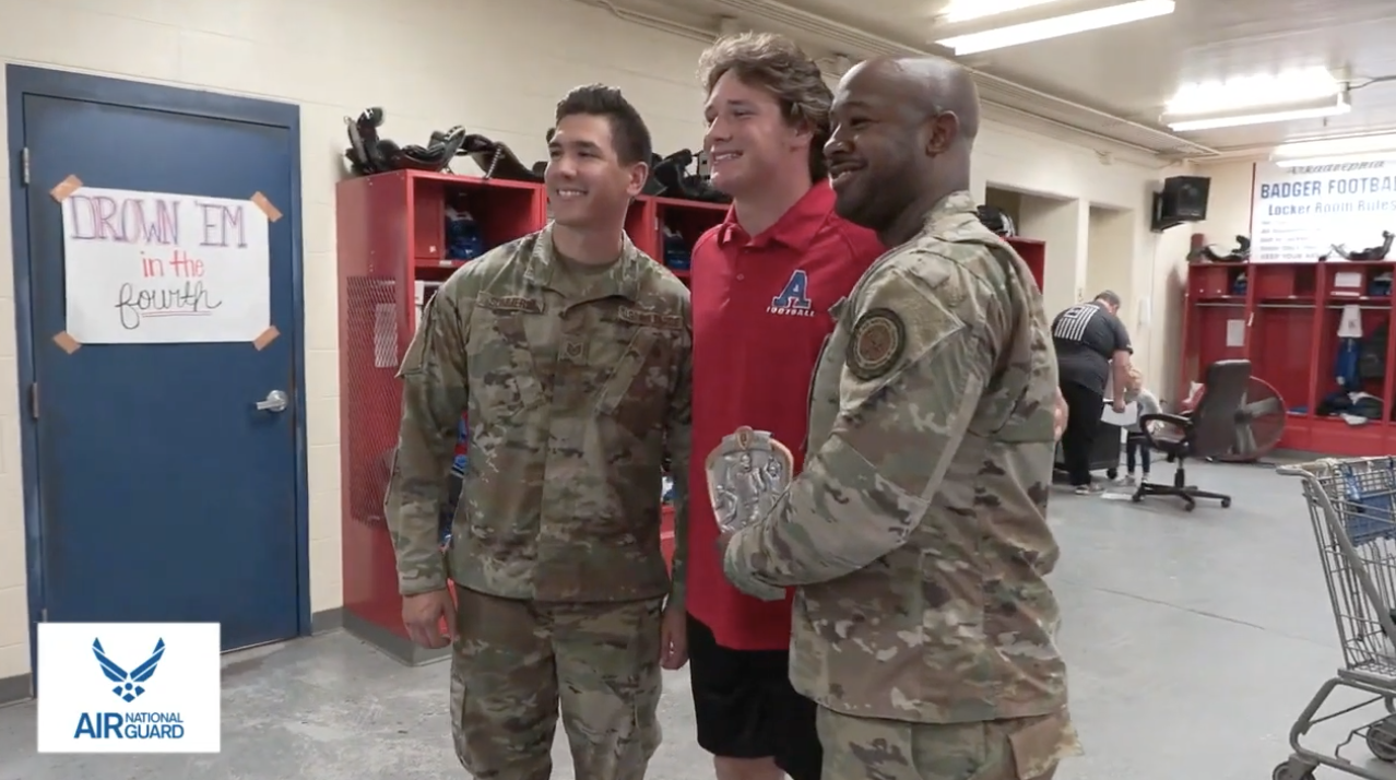 Arkansas Air National Guard -Top Gun of the Week -Arkadelphia QB Donovan Whitten