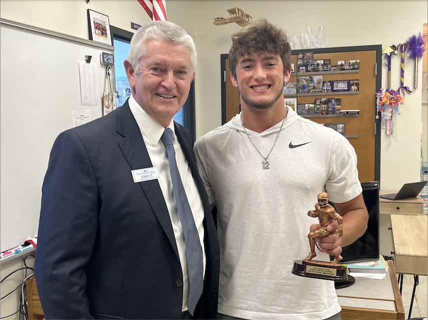 First Community Bank Scholar Athlete of the Week: Booneville QB Peyton Tatum