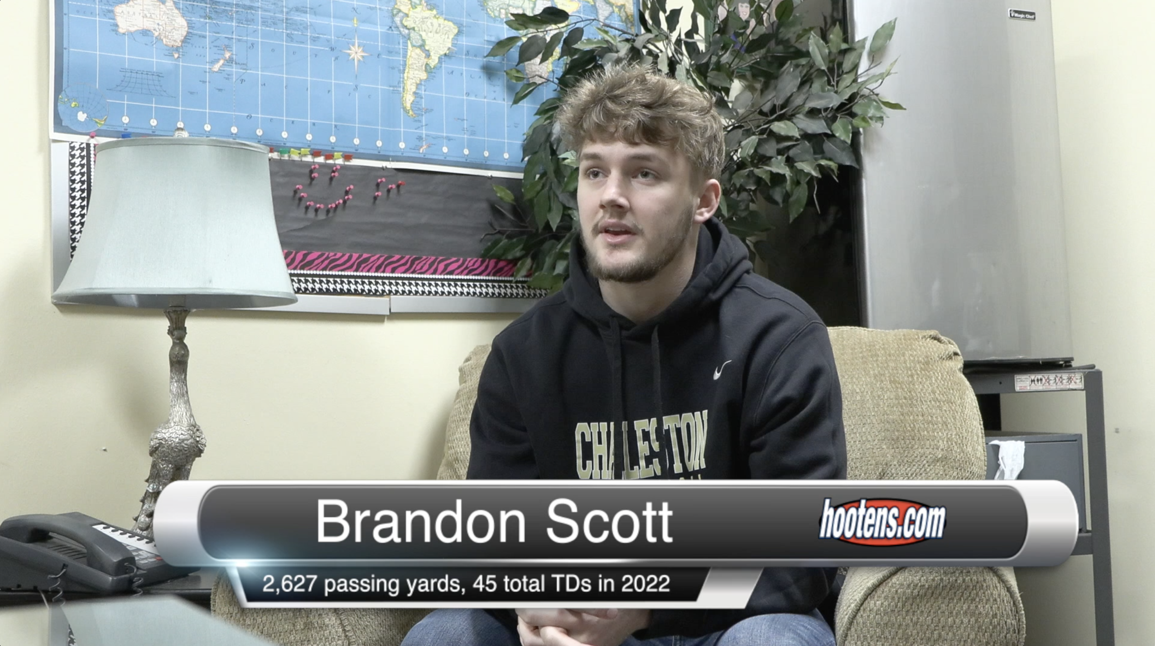 Arkansas Air National Guard - Top Gun of the Week - Charleston QB Brandon Scott