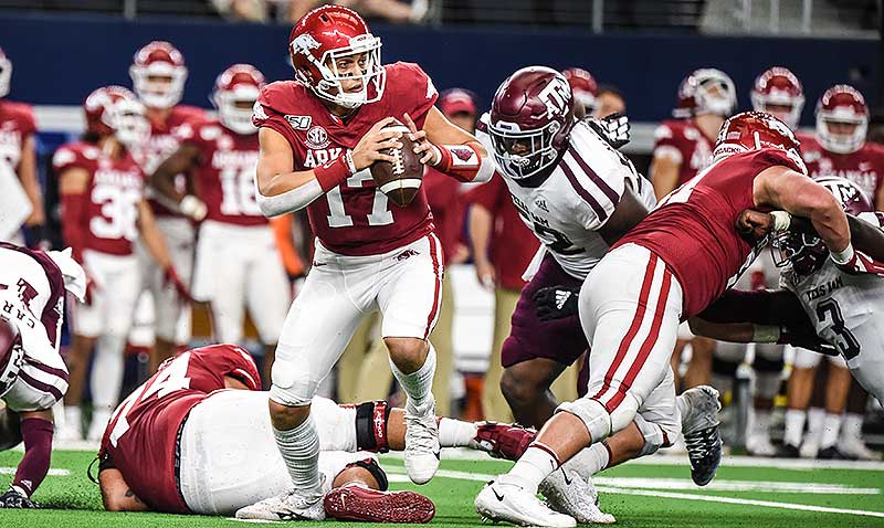 HOGS: endless QB battle; more notes