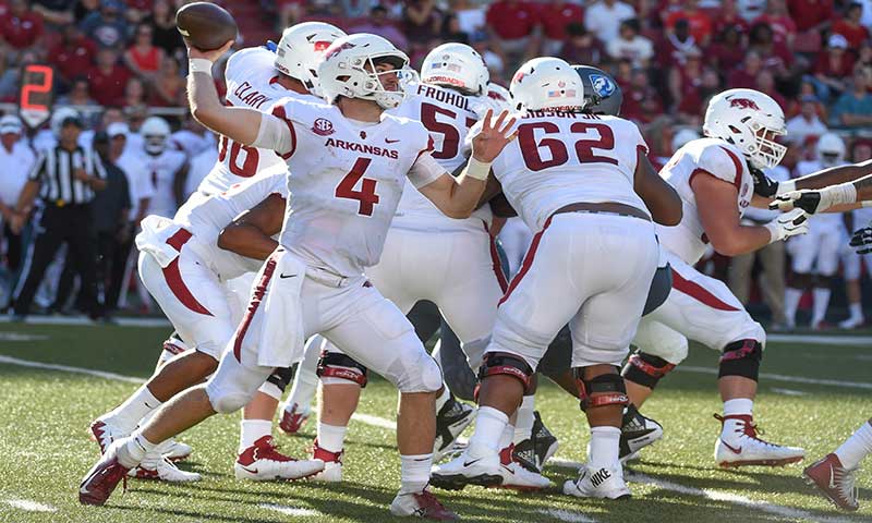 HOGS: Storey one tough QB; more notes