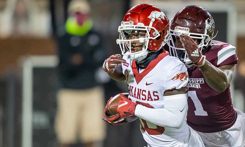 HOGS: Warren out; Pittman back soon