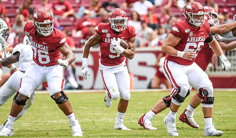 HOGS prep for MSU Air Raid