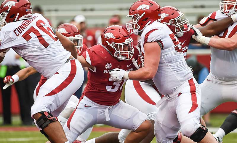 HOGS ready to show out Saturday
