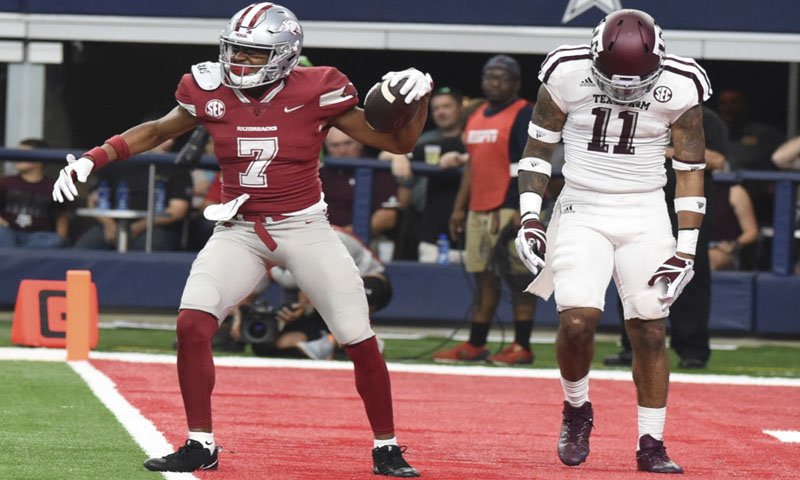 Hogs: Nance surges at receiver; more notes 