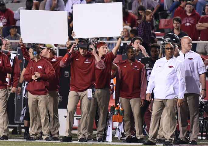 Hogs: coaches take heat, feel for their families