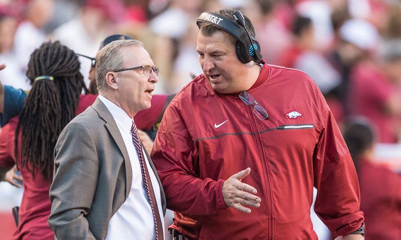 Hogs: AD Long out; Bielema may be next