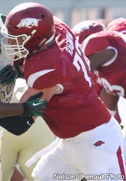 Hogs: O linemen increase flexibility; R. Williams feels great after contact; more notes