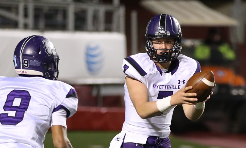 Fayetteville QB Taylor Powell