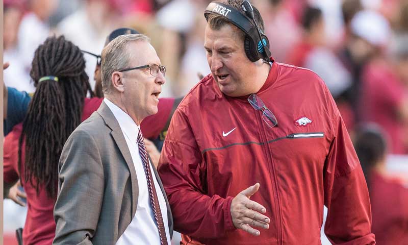 Hogs will own Mizzou loss; coaches recruit; notes