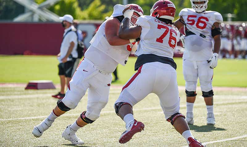 HOGS: Tight ends, linebackers found lacking