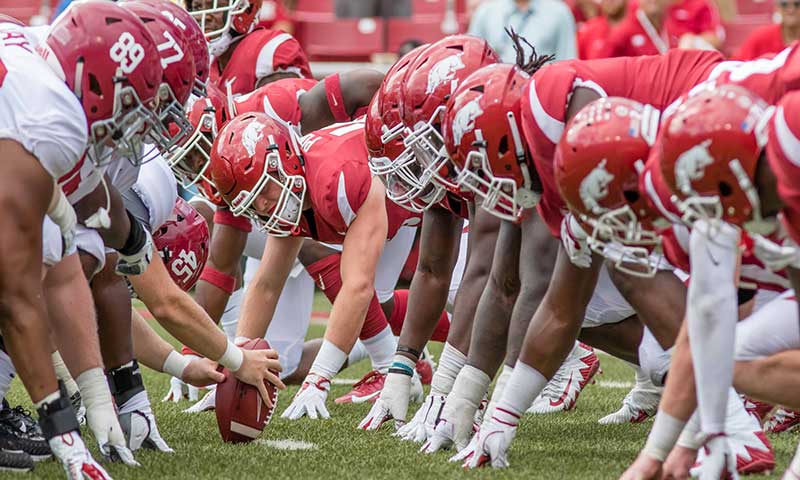 HOGS: O line improving; more notes