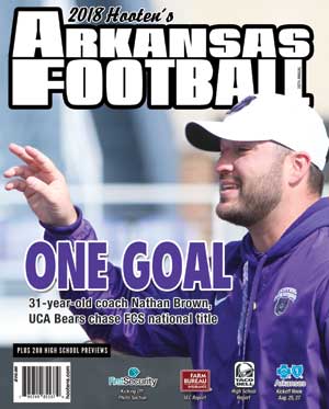 2018 Hooten's Arkansas Football (Central Arkansas cover)