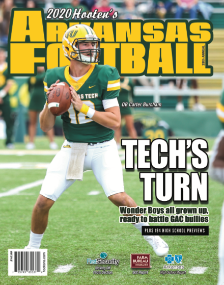 2020 Hooten's Arkansas Football (Arkansas Tech cover)