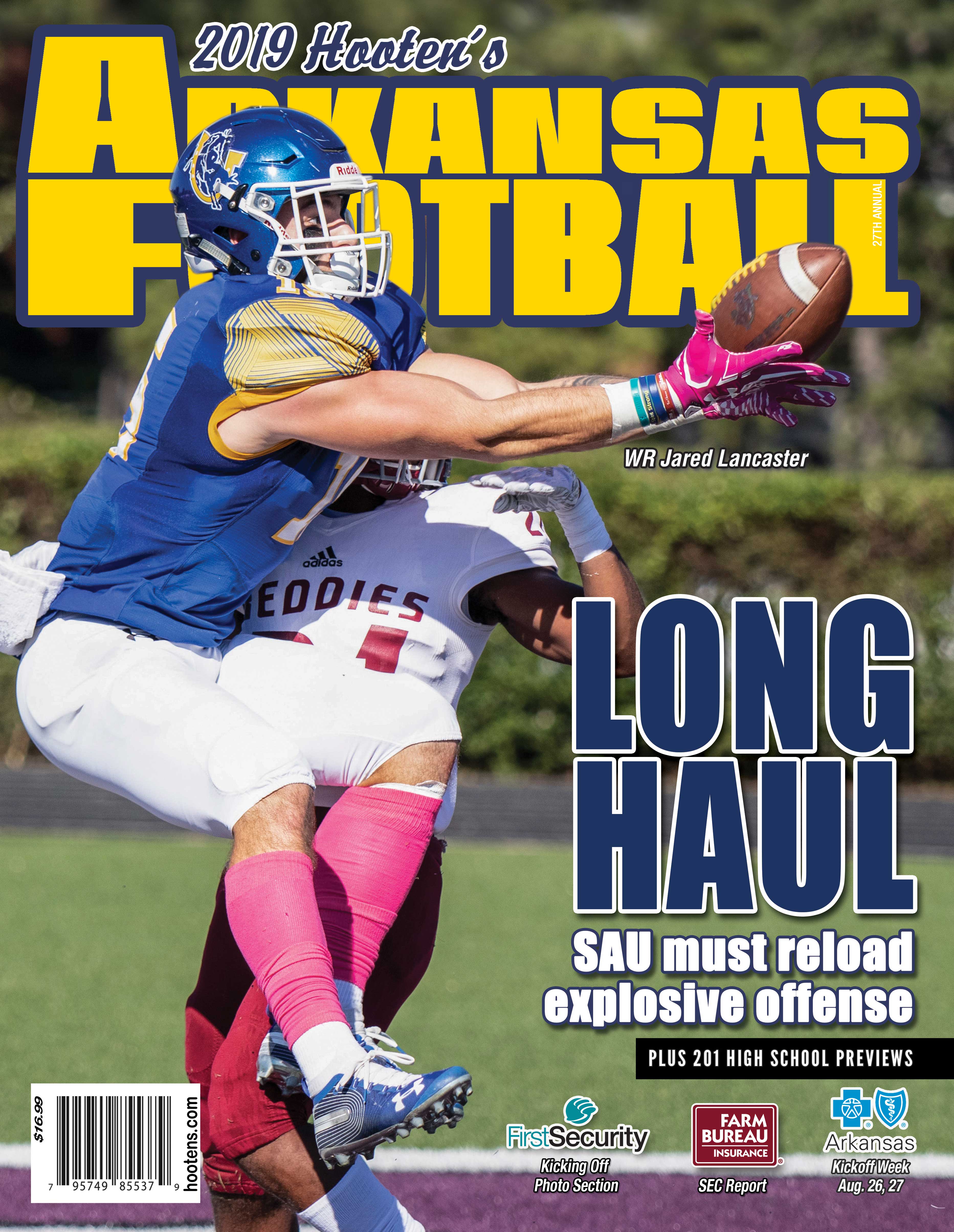 2019 Hooten's Arkansas Football (Southern Arkansas cover)