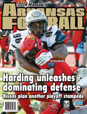 2018 Hooten's Arkansas Football (Harding University cover)